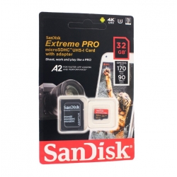 Memorijska kartica SanDisk SDHC 32GB Extreme PRO 4K UHD V30 sa adapterom CN